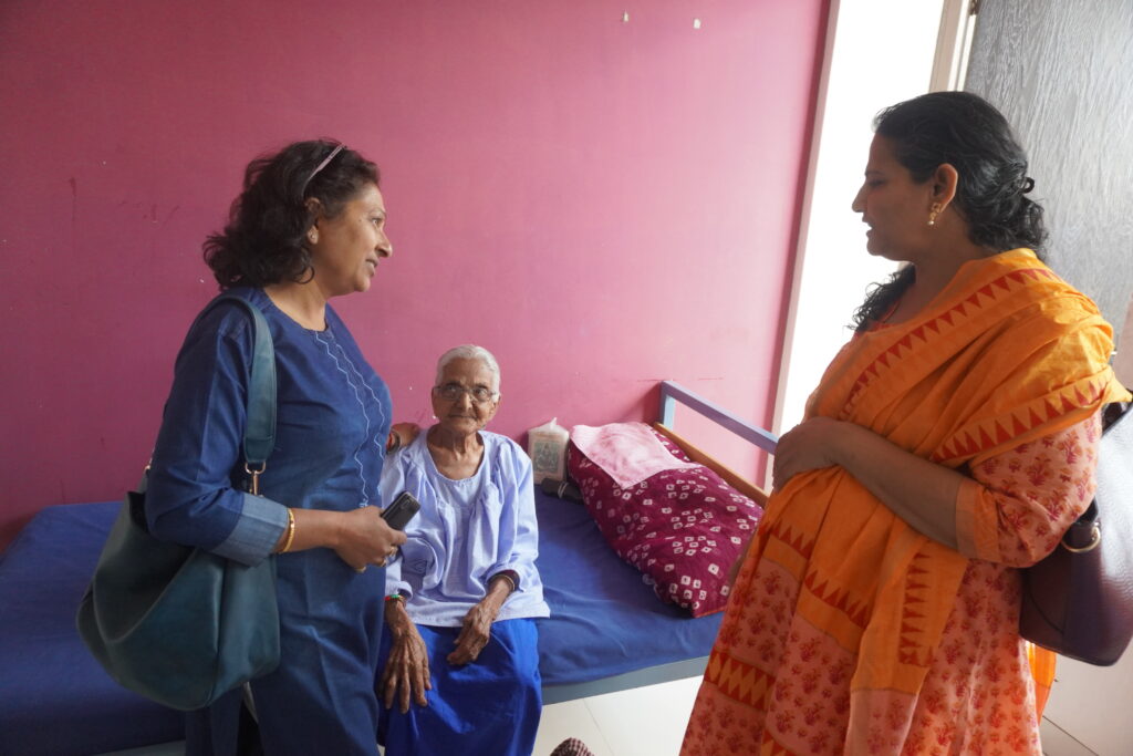 Baradwaj Madam Visit to Majha Ghar Ashram